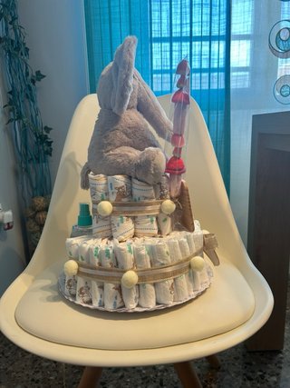 Tarta Elefante Pañales