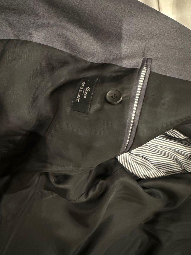 Americana antony morato gris L super slim fit