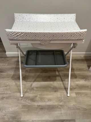 Cambiador con bañera bebes