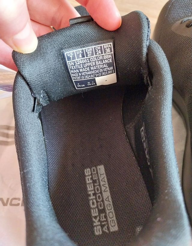 Zapatillas Skechers n.37 negras