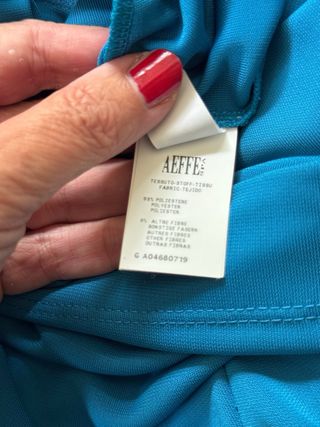 Philosophy di Alberta Ferretti tubino turchese