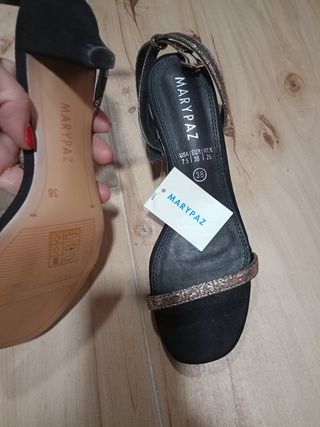 Sandalias de tacón 