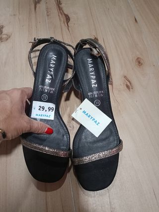 Sandalias de tacón 