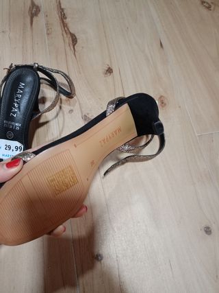Sandalias de tacón 