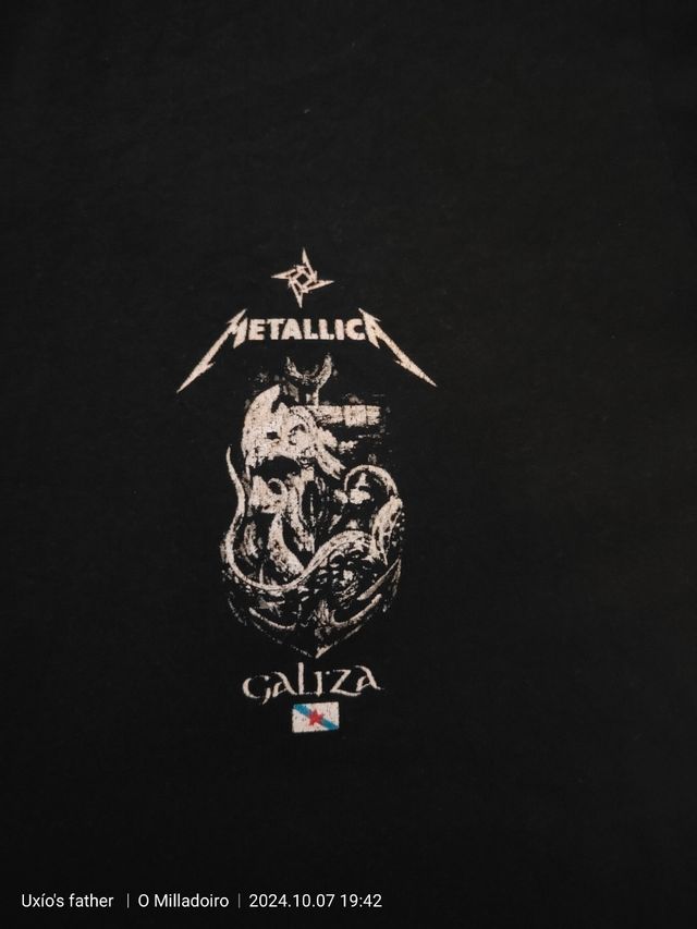 Camiseta Metallica edición especial
