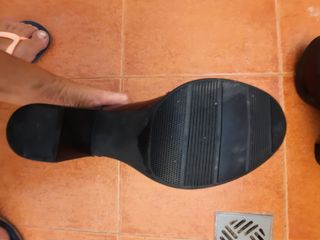 Zapatos piel tacón Castellanísimos color vino