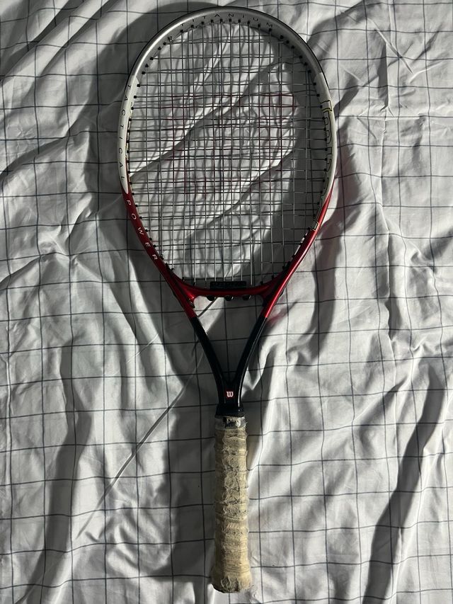 Raqueta profesional de tenis impact titanium