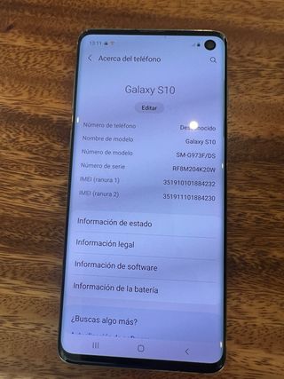 Samsung s10 128 gb