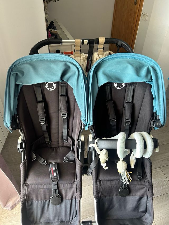 Carro gemelar bugaboo donkey