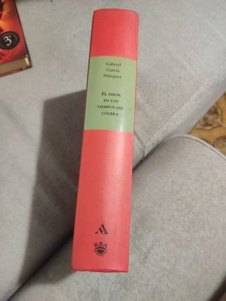 Libro el amor en tiempos del cólera