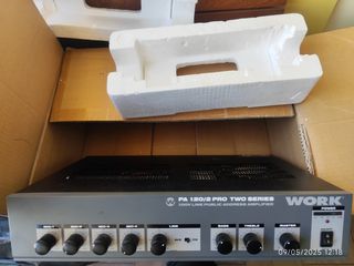 Amplificador de magafonia / Public address system