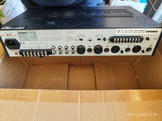 Amplificador de magafonia / Public address system