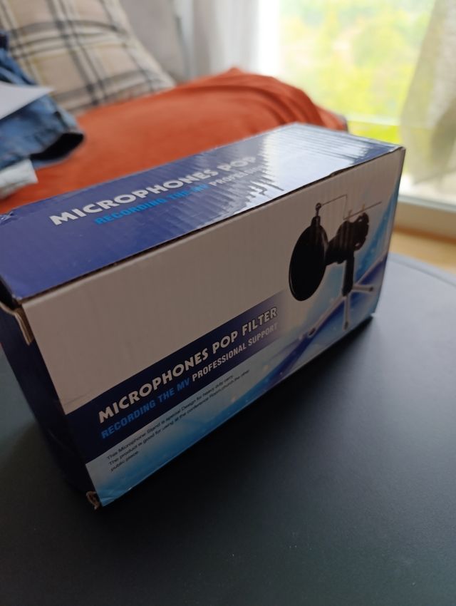 Micrófono con Antipop