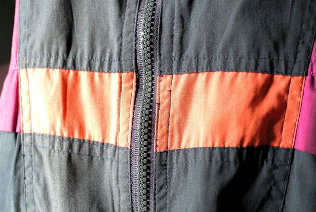 Giacca Lotto vintage 80s colorblock