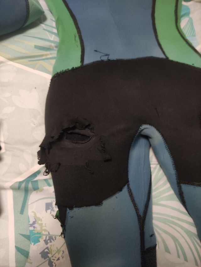 Neopreno 5mm dos piezas T. S