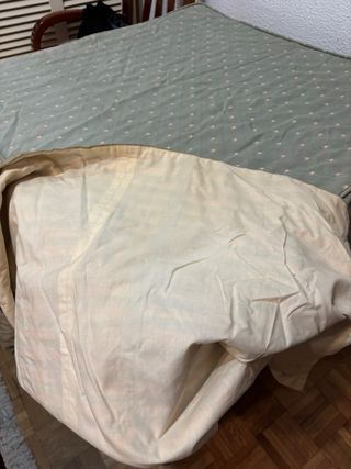 Falda para mesa camilla, confeccionada. , con forr