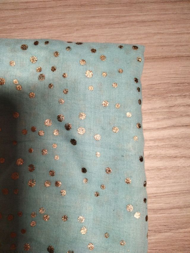 Pañuelo azul verdoso