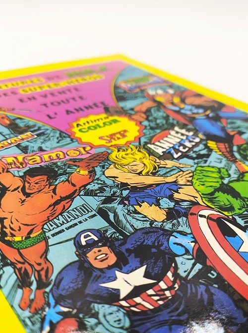 Cómic vintage Hulk Au Pays Caché