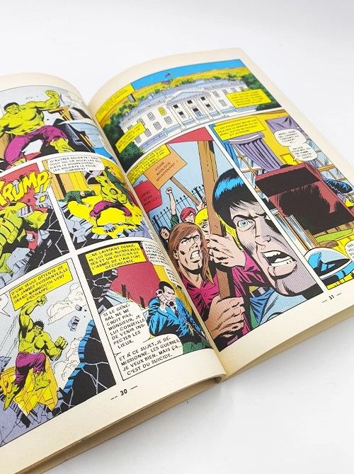 Cómic vintage Hulk Au Pays Caché