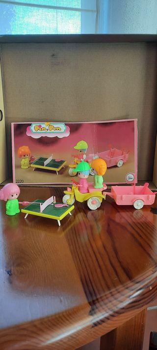 Pin y Pon. Triciclo con remolque