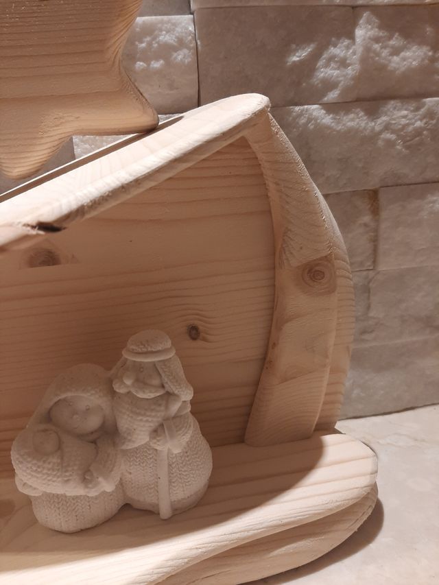 Presepio in legno