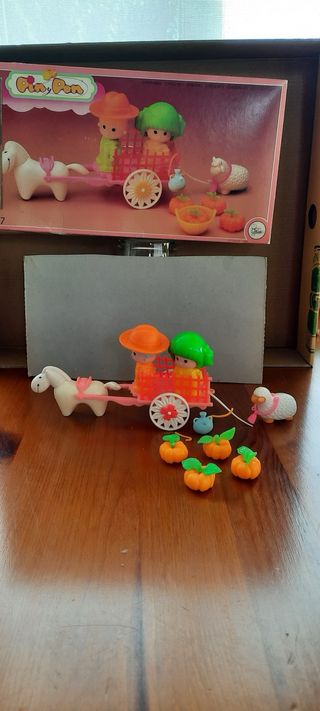 Pin y Pon. Carrito granja
