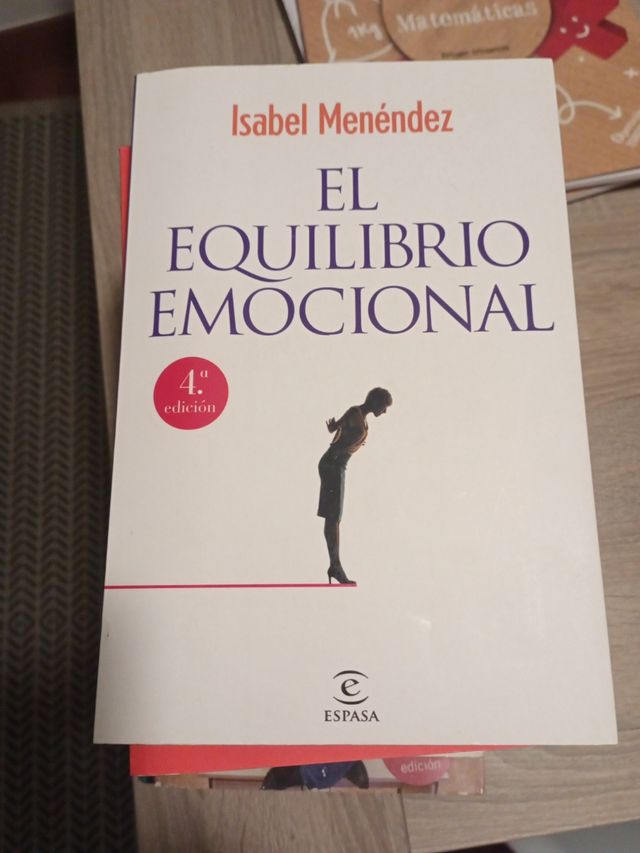 El equilibrio emocional. Isabel Menéndez
