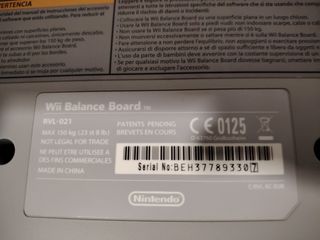 Wii balance board