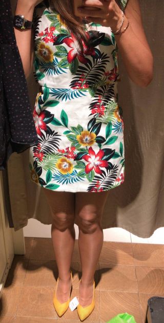 Vestido mono flores
