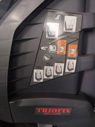 Silla coche bebe niño 0 a 7 años (grupo 0 1 2 3)