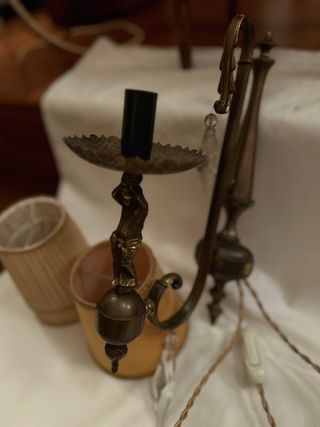 Coppia applique da parete originali anni 50