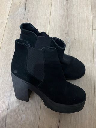 Botines negros