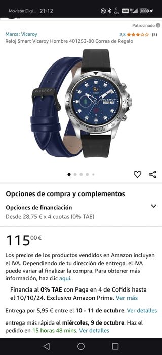 Reloj VICEROY SMART PRO