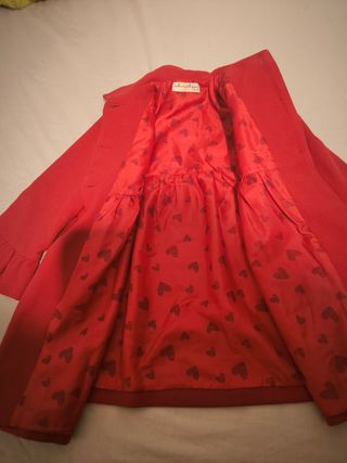 Chaqueta Roja de 6-8 años