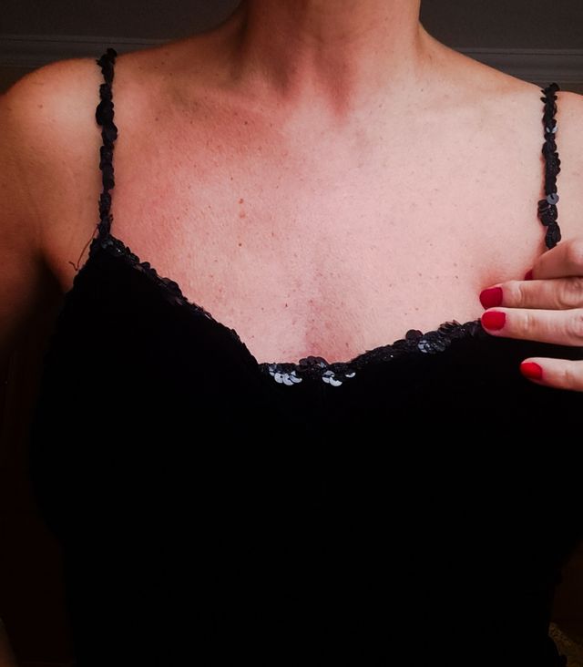 Vestido fiesta negro