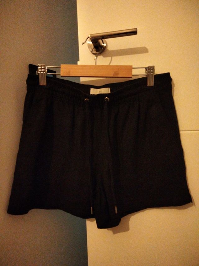 Pantalón corto lino