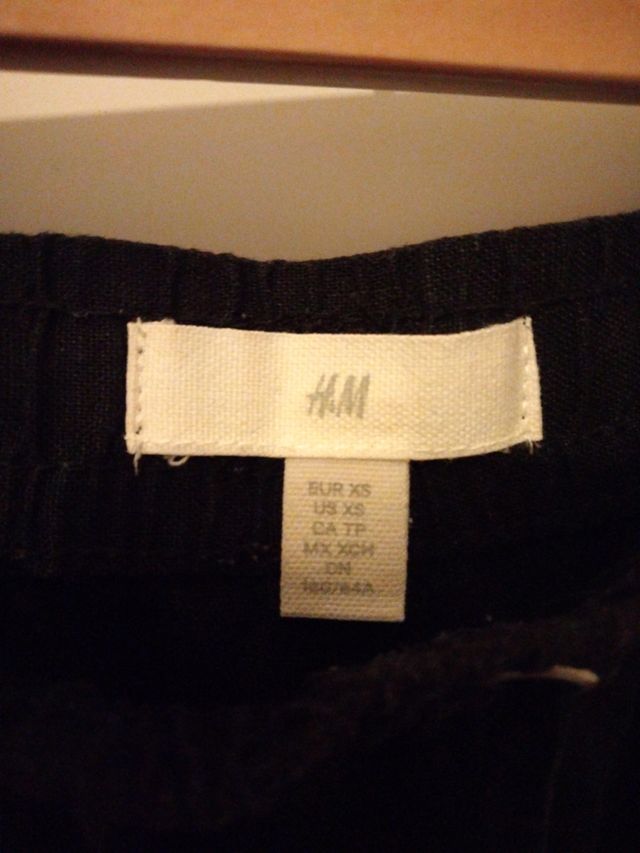 Pantalón corto lino