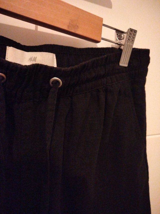 Pantalón corto lino