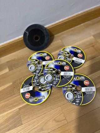 Discos radial 125x1.0 Inox.