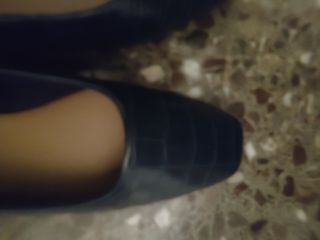 Zapatos bailarinas salón azul T.40 Nuevo