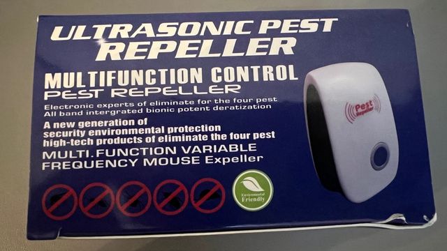 Repelente de plagas ultrasonico