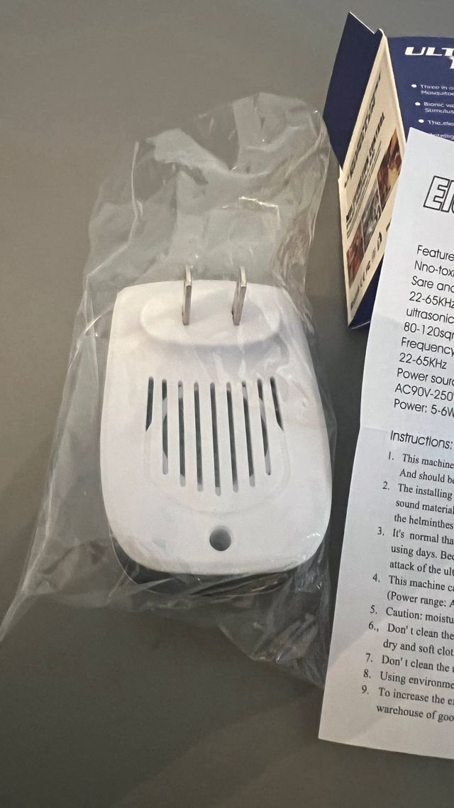 Repelente de plagas ultrasonico
