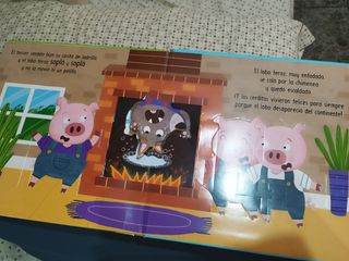 Libro pop up tres cerditos