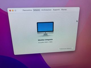 Apple imac 21,5 21 pollici