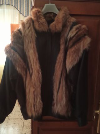 Cazadora piel mujer 