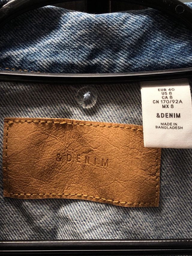 Casaco de Ganga Mulher Denim