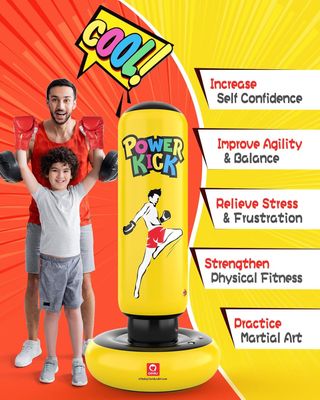 SACO DE BOXEO Y GUANTES