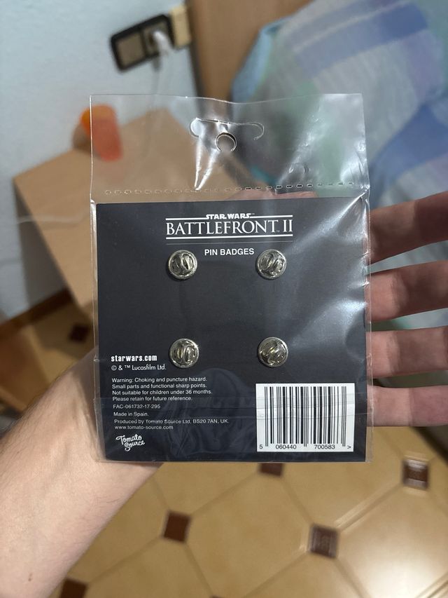 Set 4 pins Star Wars Battlefront 2
