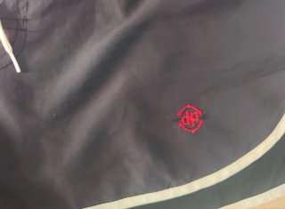 Bañador retro en negro de Di Prego talla L. Hombre