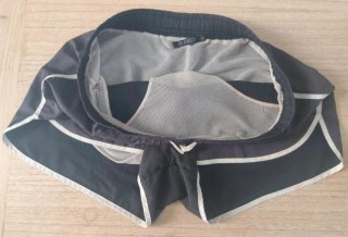Bañador retro en negro de Di Prego talla L. Hombre